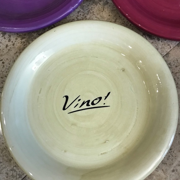 NWT! 3 Italian Themed Plates & Candle Rings - Picture 5 of 7